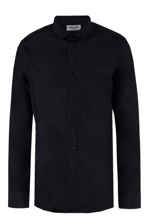 Black cotton shirt, zdjęcie 1 Black cotton shirt od Saint Laurent